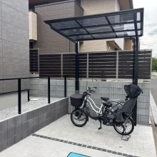 新築外構工事　No.2857の施工写真2
