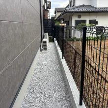 新築外構工事　No.2857の施工写真3