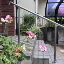 手摺り工事(エトランポs1型)　No.2859の施工写真1