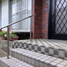 手摺り工事(エトランポs1型)　No.2859の施工写真3