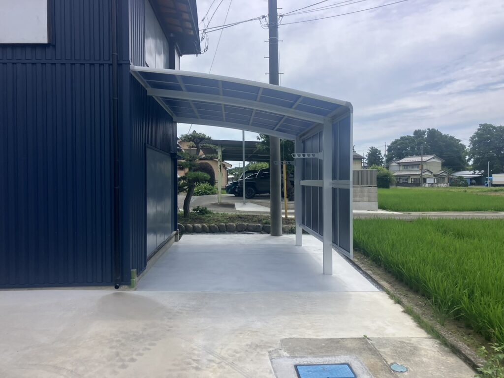 埼玉県吉見町　カーポート施工　No.2901
