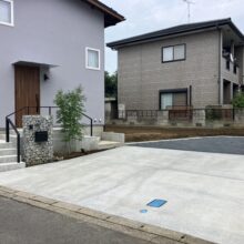 新築外構工事　No.2902の施工写真1