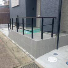 新築外構工事　 No.2887の施工写真2