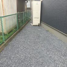 新築外構工事　 No.2887の施工写真1