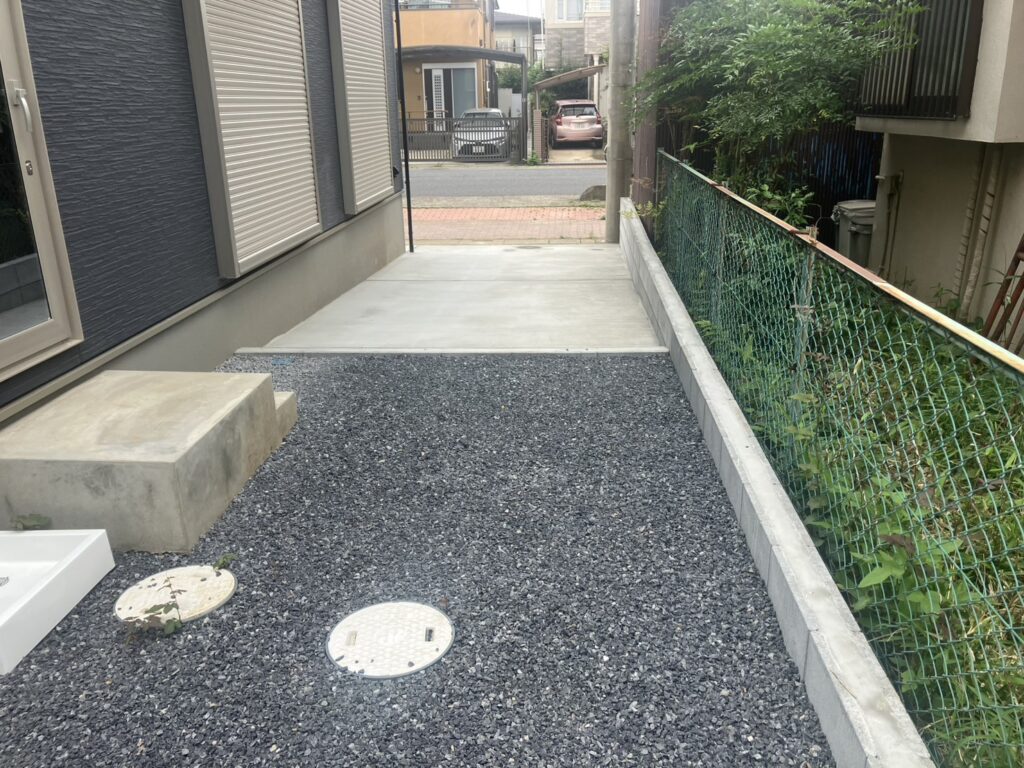 埼玉県上尾市　新築外構工事　 No.2887
