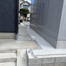 イナバガレーディア ガレージ工事 No.2904の施工写真2