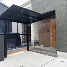 新築外構工事　No.2903の施工写真2
