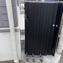 駐車場間口拡張工事　No.2896の施工写真3