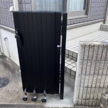 駐車場間口拡張工事　No.2896の施工写真メイン