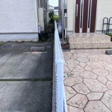ブロック一部解体・フェンス補修工事　No.2930の施工写真3