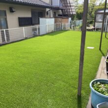 人工芝工事【雑草対策】No.2926の施工写真3