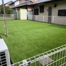 人工芝工事【雑草対策】No.2926の施工写真2