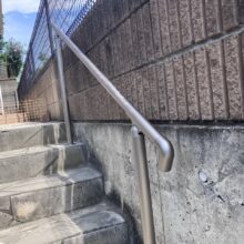 手摺り工事(エトランポ　S1型)　No.2917の施工写真2