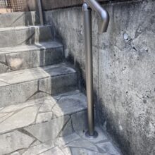 手摺り工事(エトランポ　S1型)　No.2917の施工写真3