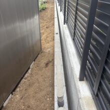 境界ブロック工事　No.2955の施工写真メイン