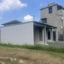 ガレージ3連棟(ヨド　ラヴィージュ)No.2935の施工写真メイン