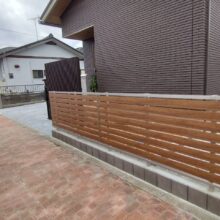 新築外構工事　No.2939の施工写真2