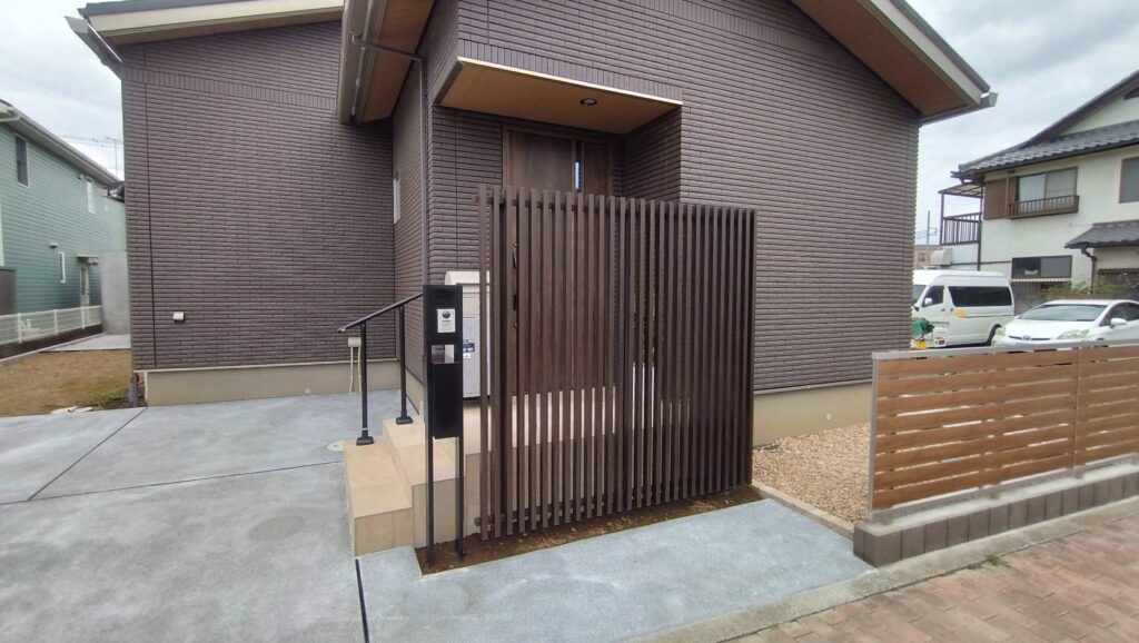 埼玉県滑川町　新築外構工事　No.2939