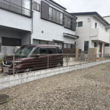 新築外構工事　No.2950の施工写真2
