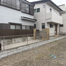 新築外構工事　No.2950の施工写真1