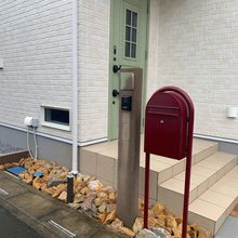 北欧デザイン　新築外構　No.2958の施工写真メイン