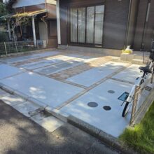 駐車場工事　No.2957の施工写真メイン
