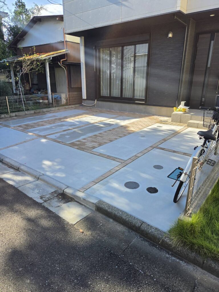 埼玉県所沢市　駐車場工事　No.2957