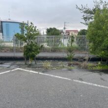 メッシュフェンス　No.2946の施工写真3