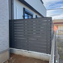 目隠しフェンス　No.2945の施工写真3