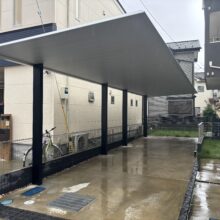 カーポートF II工事　No.2960の施工写真1