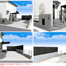 新築外構工事 No.2966の施工写真メイン
