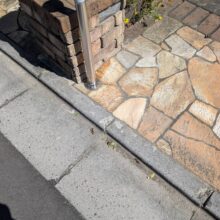 駐車場ポール交換工事　No.2959の施工写真メイン