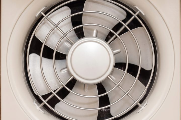 クリーニング後の換気扇